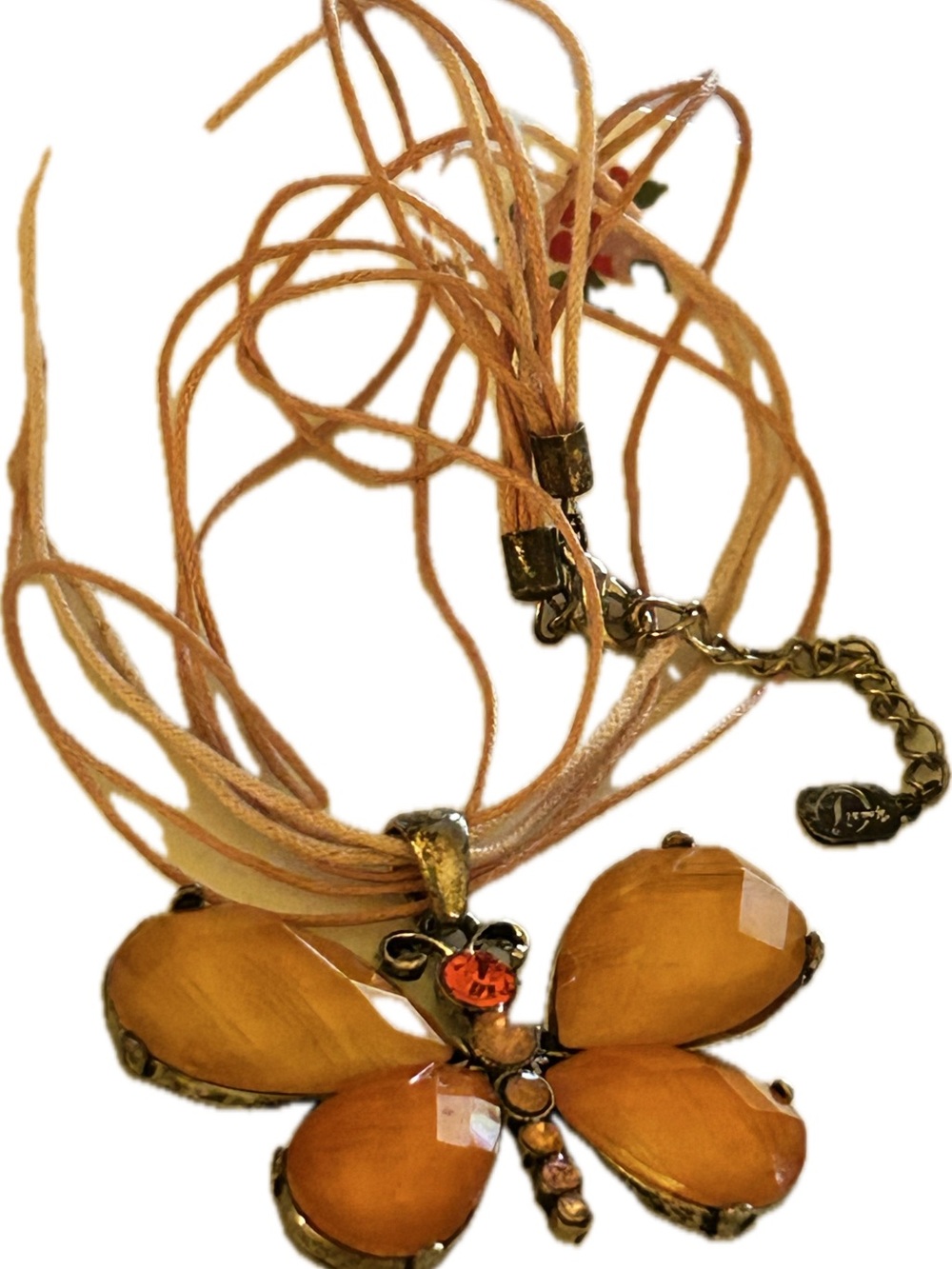 Butterfly Pendant Necklace